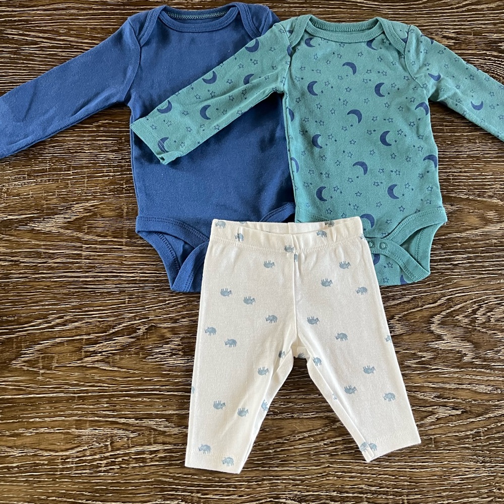 Newborn outfit summer clothes